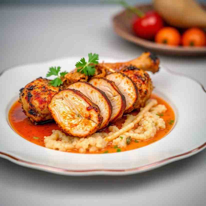 Smoked Chicken Recipes Moyo de Poulet Fumé